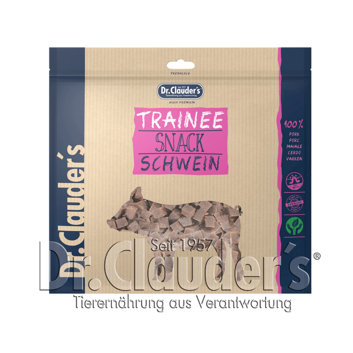 JS Dr.Clauder's Trainee Snack Schwein - 80g | Snack für Hunde