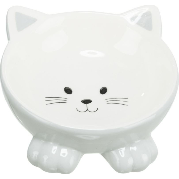 Trixie Napf, erhöht, Keramik, 0,15 l/ø 14cm, assortiert | Für Katzen