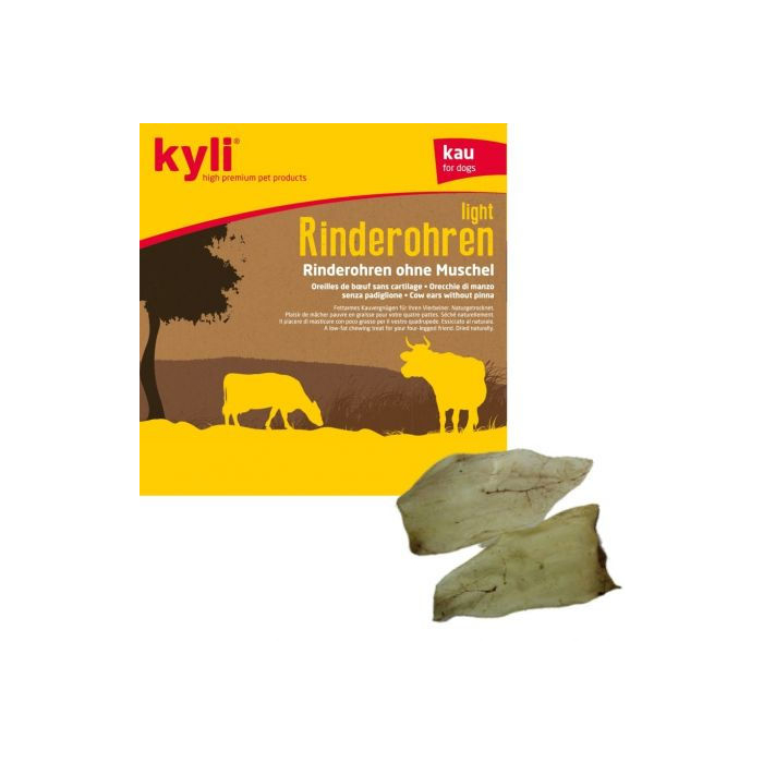 kyli Kau Rinderohren light (ohne Muschel) 