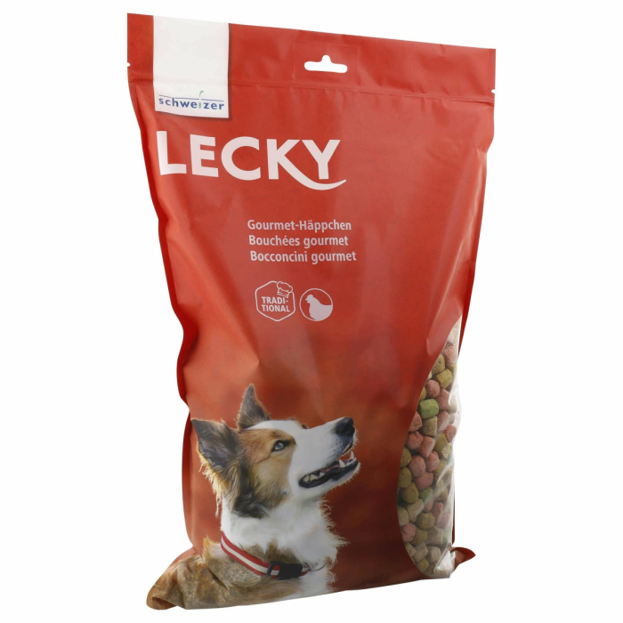 LECKY Gourmet-Häppchen | Biskuits für Hunde