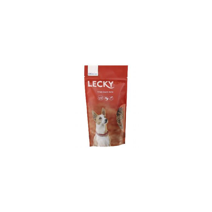 LECKY Crispy Snack Horse - 300 g | Biskuits für Hunde