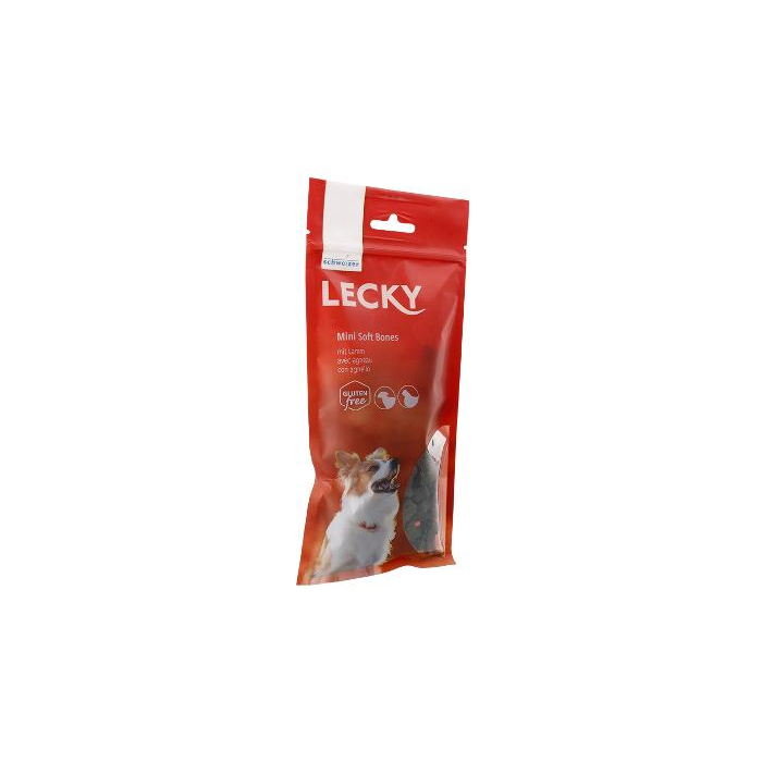 LECKY Mini Soft Bones mit Lamm | Glutenfrei - 130g