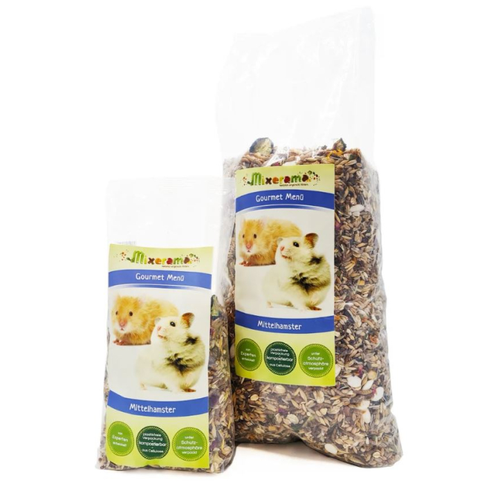 Mixerama Mittelhamsterfutter "Gourmet Menü", 500g