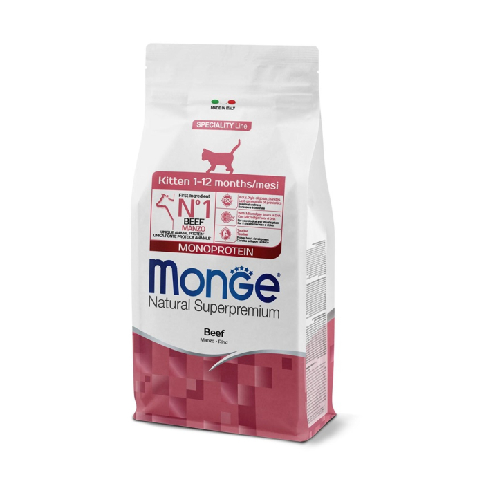 Monge Natural Superpremium Kitten - Rind