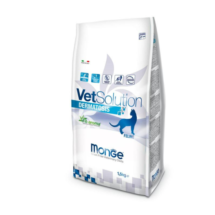 DE Monge Vet Solution Feline, Dermatosis | Katzen-Trockenfutter