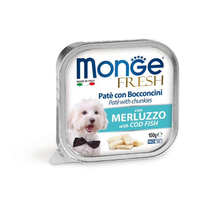 DE Monge Dog FRESH Pâté in Schalen - 32x100g | Hunde-Nassfutter