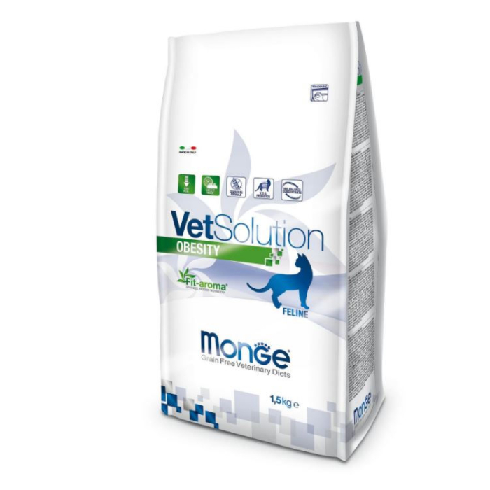 DE Monge Vet Solution Feline, Obesity | Katzen-Trockenfutter