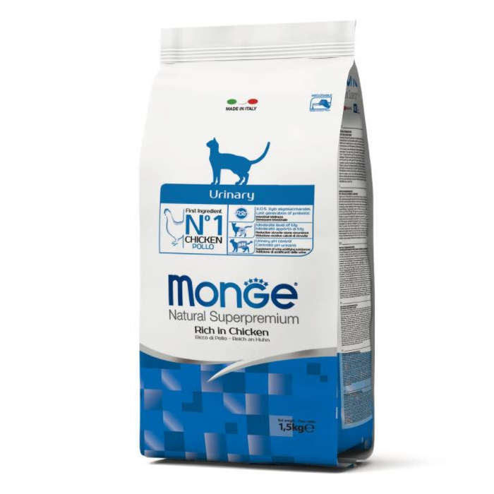 DE Monge Natural Superpremium Urinary - Huhn | Katzen-Trockenfutter