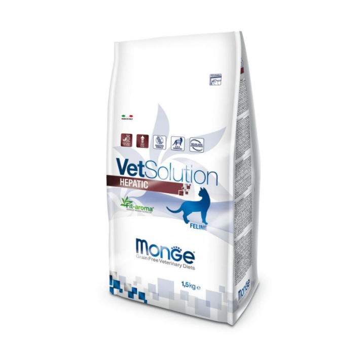 DE Monge Vet Solution Feline, Hepatic | Katzen-Trockenfutter