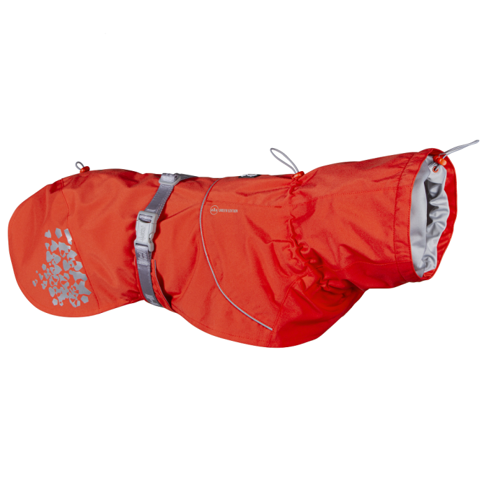 BM Hurtta Monsoon Regenmantel - rosehip | Für Hunde