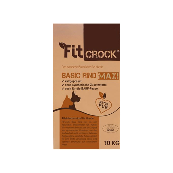 cdVet Fit-Crock Basic Rind MAXI | Hundefutter