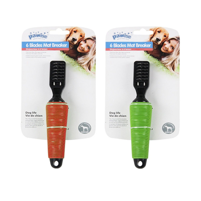 Pawise "6 Blades" Felltrimmer, 19cm | Für Hunde