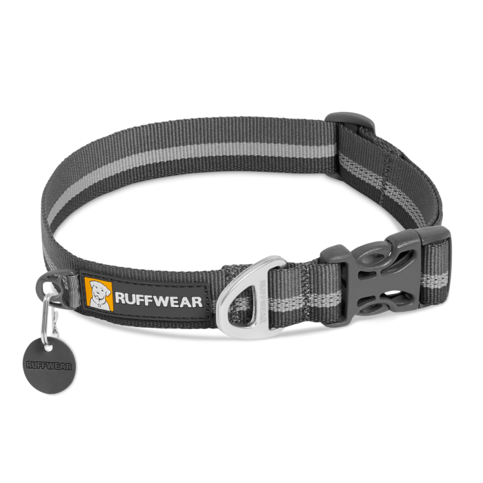 JS Ruffwear Crag "Granite Gray" Hundehalsband | 3 verschiedene Grössen