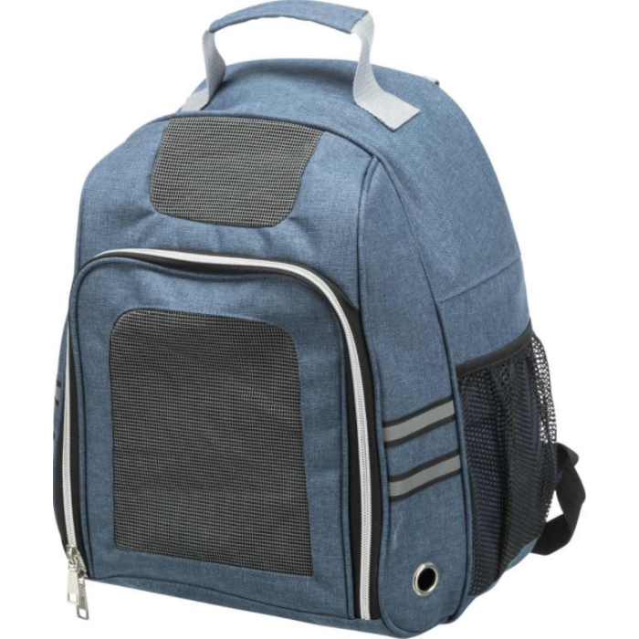 Trixie Transportrucksack Dan, 36x44x26cm - blau | Für Hunde und Katzen