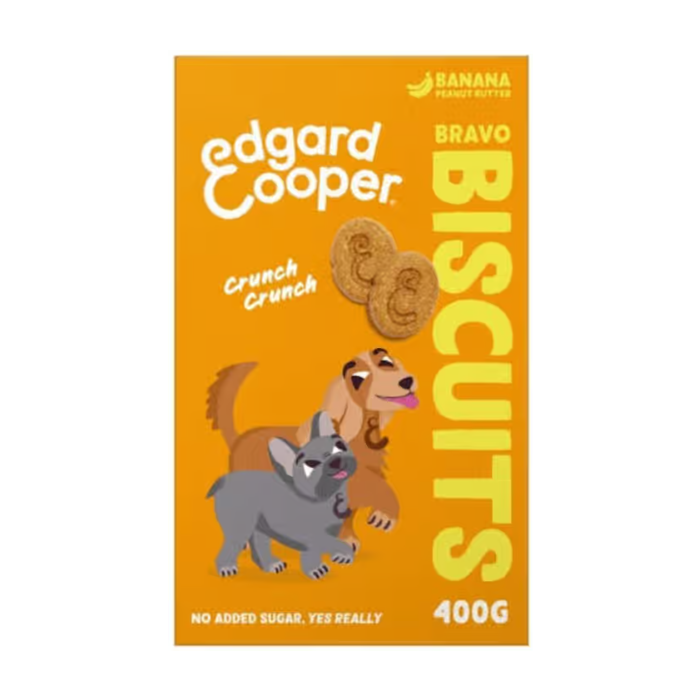 Edgard & Cooper Canine Biscuits Banane - 400g