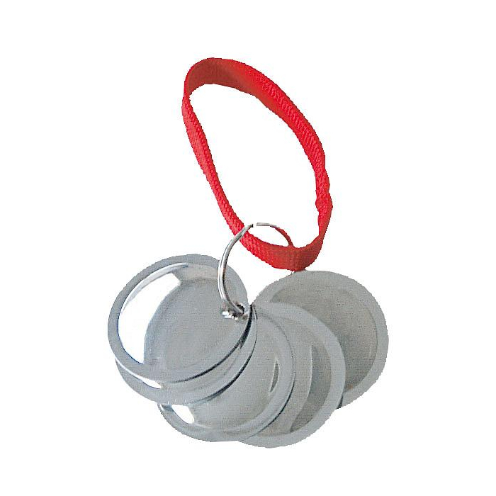 swisspet Trainingshilfe Discs (Schellen), silber