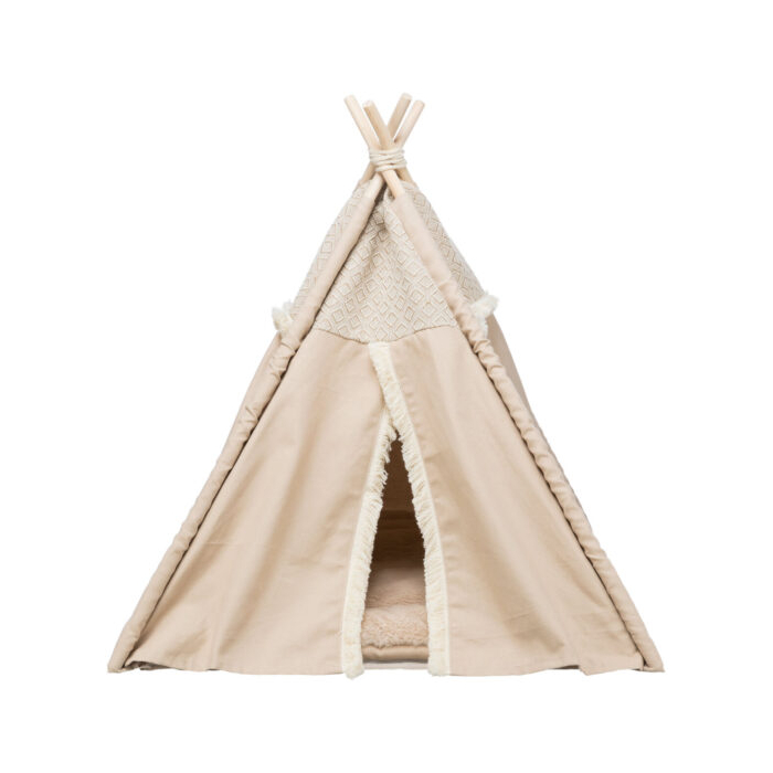 Trixie Tipi Boho, 55×65×55cm, beige | für Katze und Hund