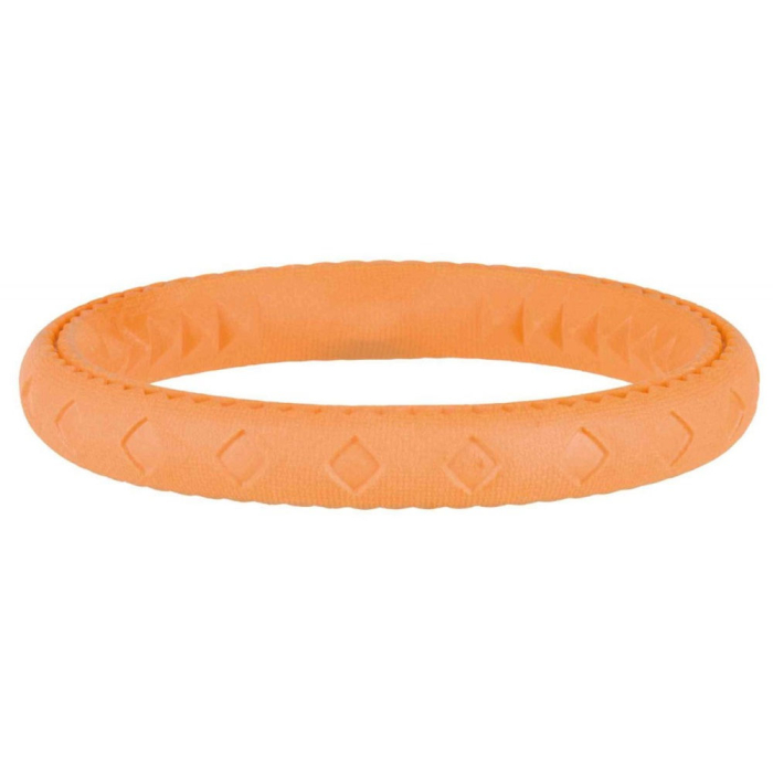 Trixie Wasserspielzeug-Ring, TPR, orange - ø25cm | Für Hunde