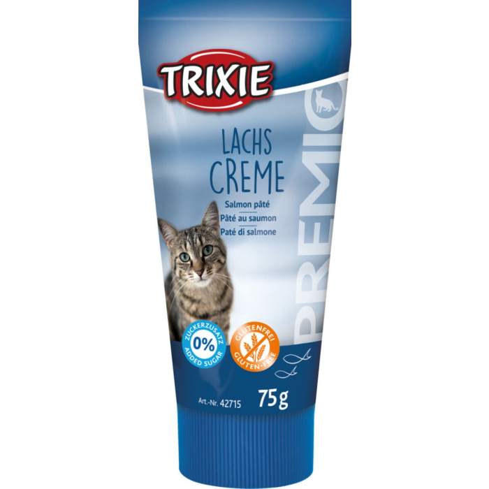 Trixie PREMIO Lachscreme - 75 g | für Katzen