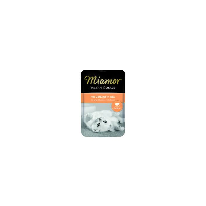 Miamor Alleinfuttermittel Ragout Royale Kitten Geflügel - 22x100g