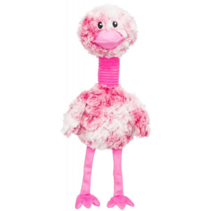 CZ Trixie Vogel, Plüsch, pink - 44 cm | Für Hunde