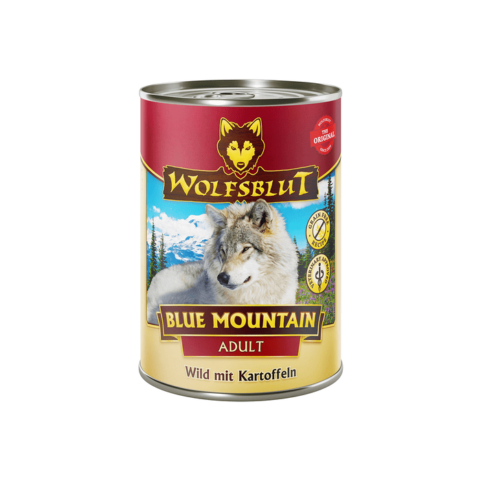 WOLFSBLUT NASSFUTTER Blue Mountain