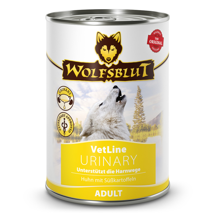 PV WOLFSBLUT VetLine Nassfutter URINARY - 6x395g