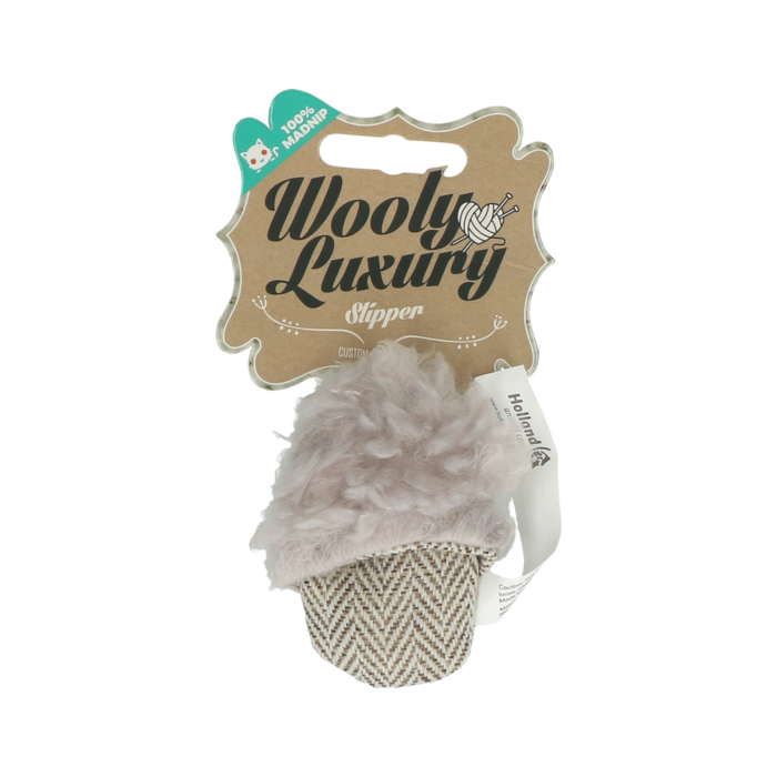 HO Wooly Luxury Slipper, grau - 2x9cm | Für Katzen