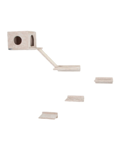 Kerbl Kletterwand Montblanc, beige | Für Katzen