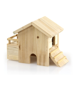 DE SP Hamster Holzhaus, gross - 26x14x18.5cm