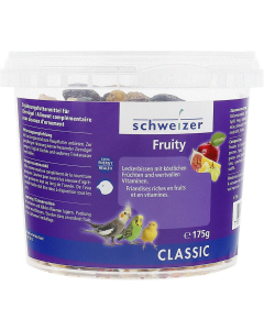 Schweizer Ziervogeldessert "Fruity" - 175g