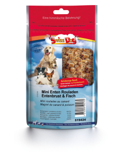 SwissDog Mini Enten Rouladen - 100g