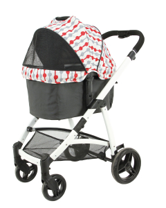  swisspet Tierbuggy Deluxe weiss, bis ca.15kg