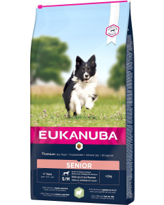 DE Eukanuba Senior+7, Lamm + Reis, S/M, L/XL