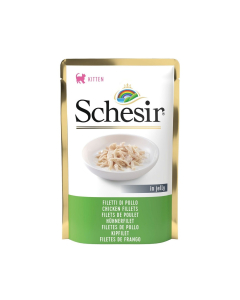 DE Schesir KITTEN Variationen Thunfisch und Huhn - 20x85g | Ergänzungsnassfutter