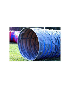 AO Agility FCI Tunnel grau-blau, 6m | Für Hunde