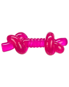 Trixie Bungee Knoten, Spielzeug, assortiert, TPR - 17 cm | Für Hunde