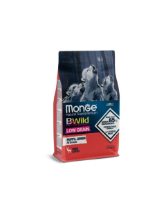 DE Monge Bwild Low Grain Puppy + Junior - Hirsch | Hunde-Trockenfutter  