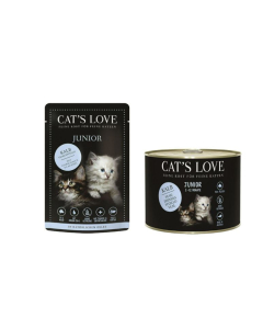 DE Cat's Love Junior, Kalb | Katzen-Nassfutter