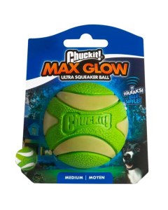 HO Chuckit Max Glow Ultra Squeaker| Hundeball