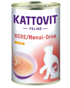 DE Kattovit Niere Drink Huhn - 24x135ml