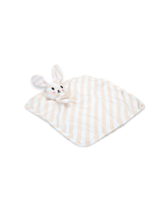 JS Beeztees Kuscheltuch Dimpie, weiss/pink - 31x31x6.5cm | Für Welpen