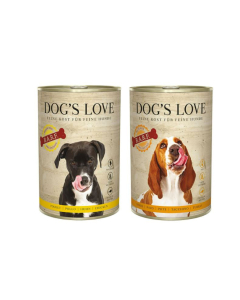 DE Dog‘s Love B.A.R.F. - 6 x 400g | Hunde-Nassfutter