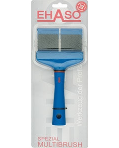 AN EHASO Multibrush, blau, Doppel-Kopf, mittelhart