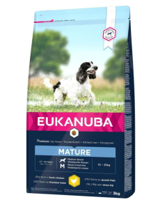 Eukanuba Trockenfutter Mature & Senior, Medium