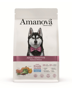 Amanova Dog Adult Sensitive - Salmon Deluxe Grain Free - Lachs