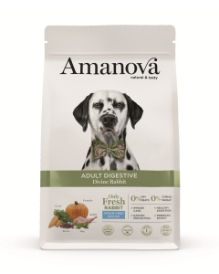 Amanova Dog Adult Digestive - Divine Rabbit Grain Free - Kaninchen