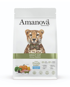 Amanova Cat Adult - Divine Rabbit Grain Free - Göttliches Kaninchen