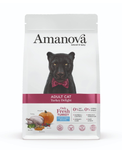 Amanova Cat Adult - Turkey Delight Grain Free - Truthahn-Genuss