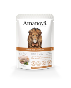 Amanova Cat Adult Sterilised - Chicken Grain Free - Huhn